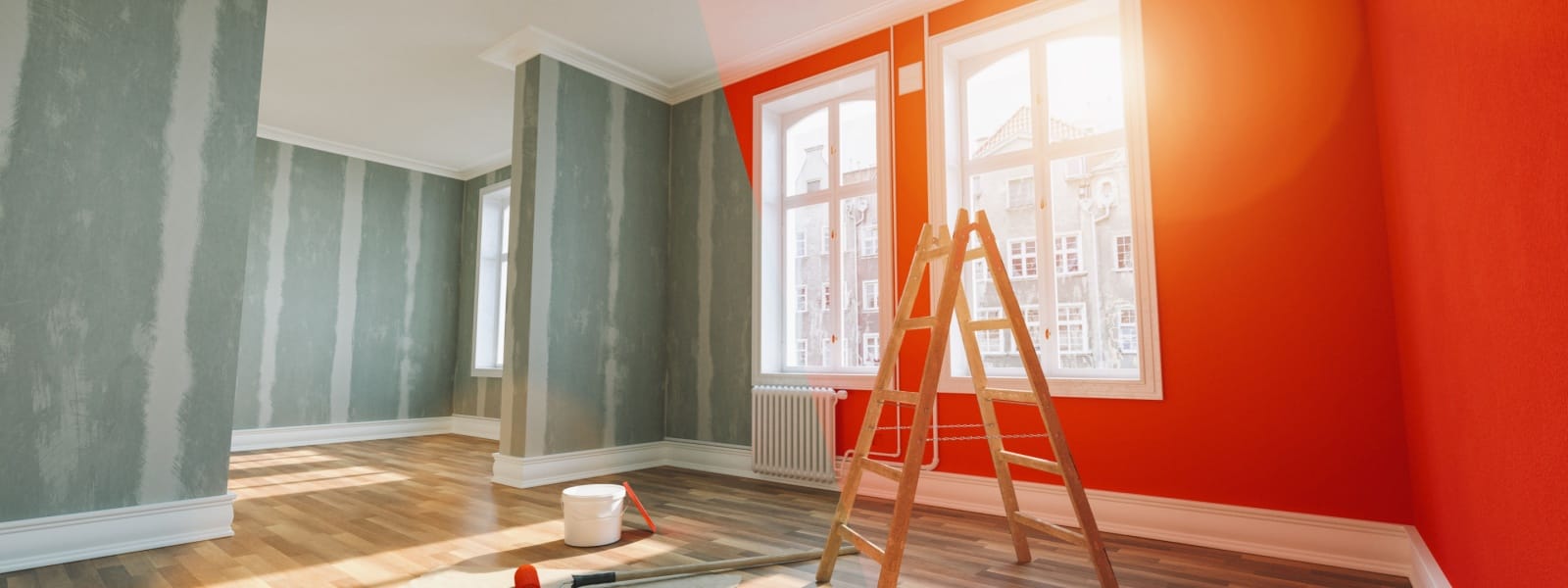 Lily lake, il painting